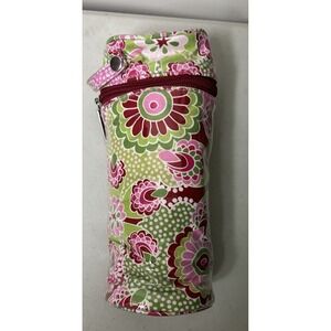 Kalencom Insulated Bottle Holder Jazz Ruby Cooler Bag Retro Zip Case